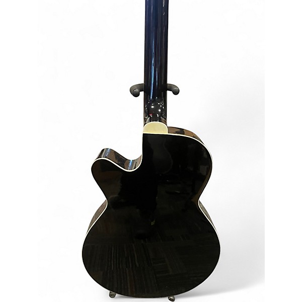 Used Oscar Schmidt OB100B Black Acoustic Bass Guitar