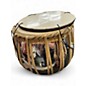 Used Banjira 5in tbspe-550 tabla stainless steel and brown Drum thumbnail
