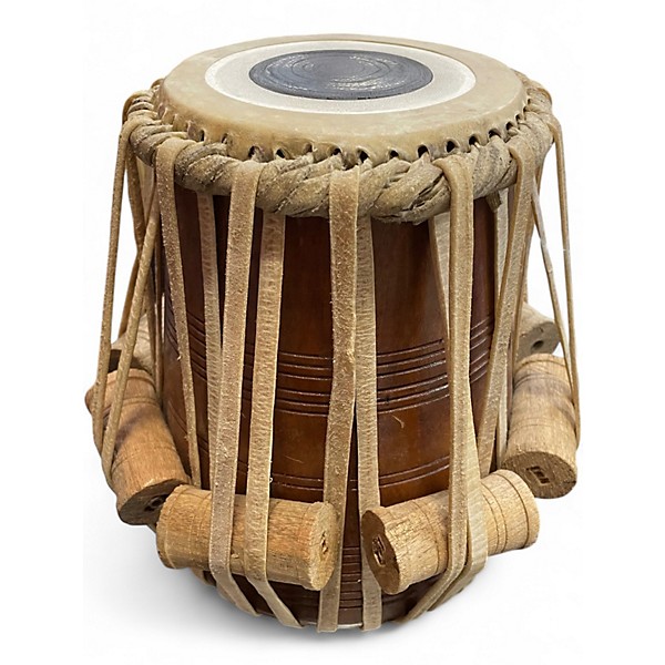 Used Banjira 5in tbspe-550 tabla stainless steel and brown Drum