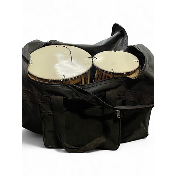 Used Banjira 5in tbspe-550 tabla stainless steel and brown Drum