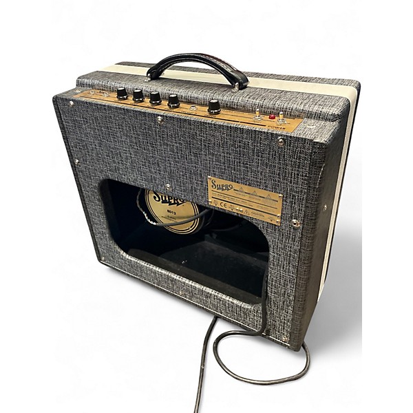 Used Supro 1695T Black Magick 25W 1x12 Tube Guitar Combo Amp
