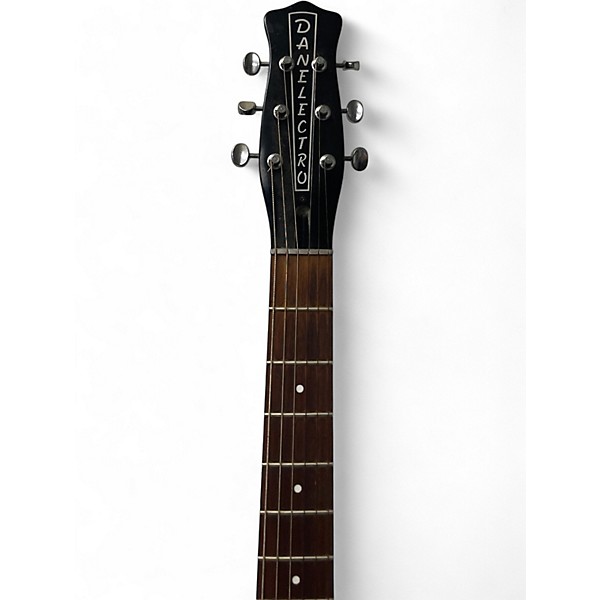 Used Danelectro '59M NOS+ Black Solid Body Electric Guitar