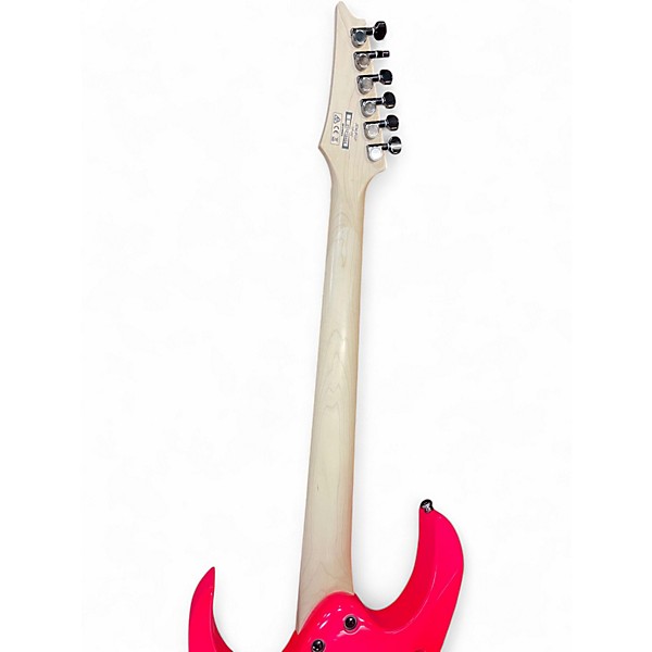 Used Ibanez JEMJR Pink Solid Body Electric Guitar