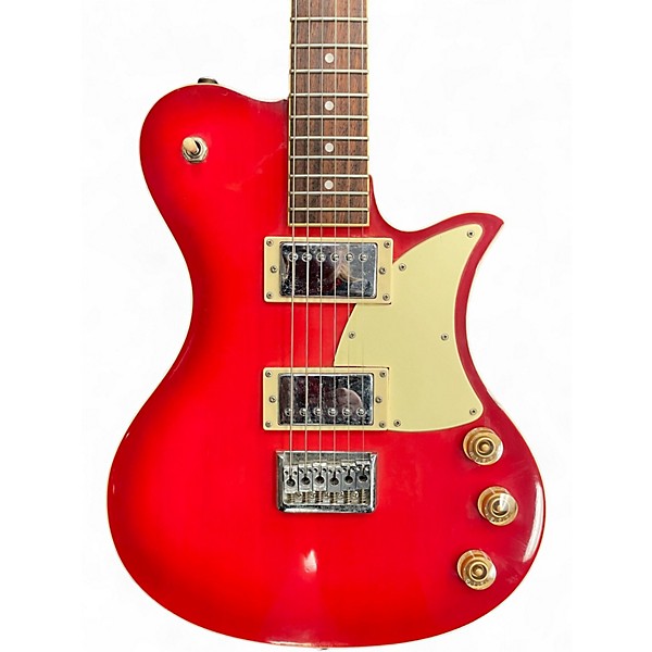 Used First Act ME501 Crimson Red Burst Solid Body Electric Guitar