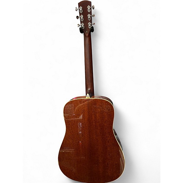 Used Alvarez MD6O HERRINGBONE Natural Acoustic Guitar