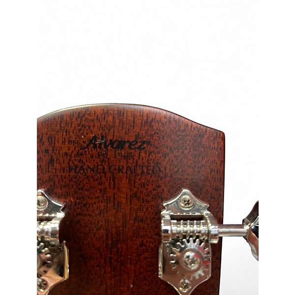 Used Alvarez MD6O HERRINGBONE Natural Acoustic Guitar