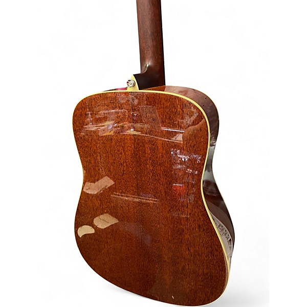 Used Alvarez MD6O HERRINGBONE Natural Acoustic Guitar