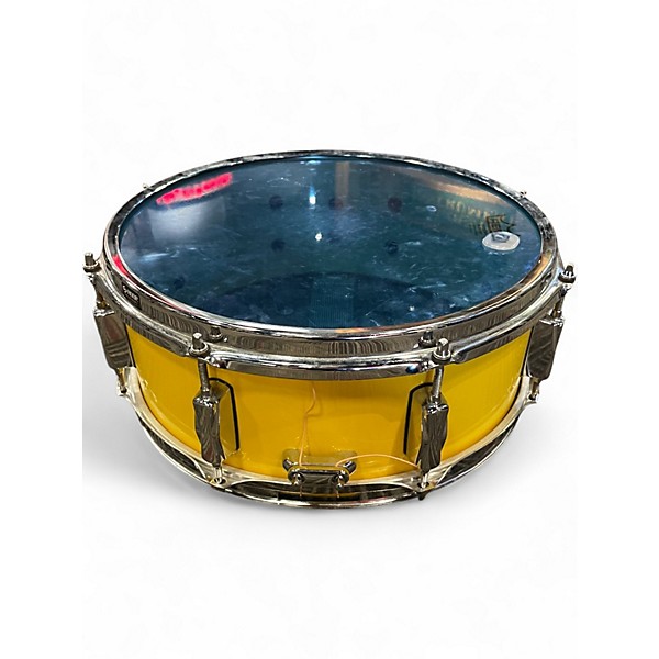 Used Pearl 14X6 Decade Maple Yellow Drum