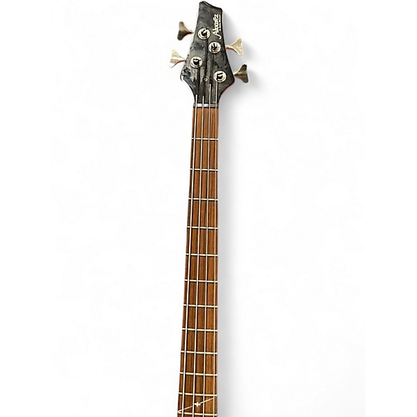 Used Alvarez AE800 TRANS BLUE GREEN Electric Bass Guitar