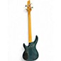 Used Alvarez AE800 TRANS BLUE GREEN Electric Bass Guitar
