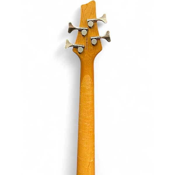 Used Alvarez AE800 TRANS BLUE GREEN Electric Bass Guitar