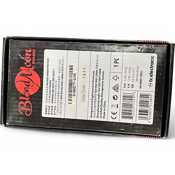 Used TC Electronic Blood Moon Phaser Effect Pedal