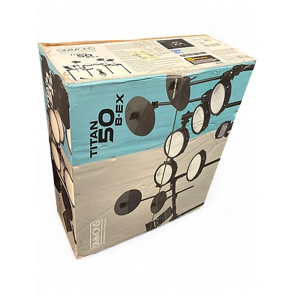 Used Simmons TITAN 50 B-EX Electric Drum Set