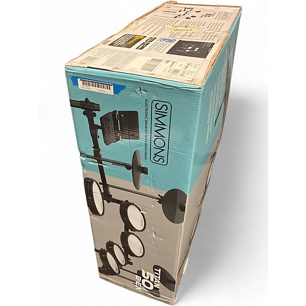 Used Simmons TITAN 50 B-EX Electric Drum Set