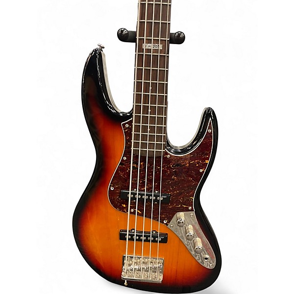 Used ESP LTD J205 3 Tone Sunburst Electric Bass Guitar