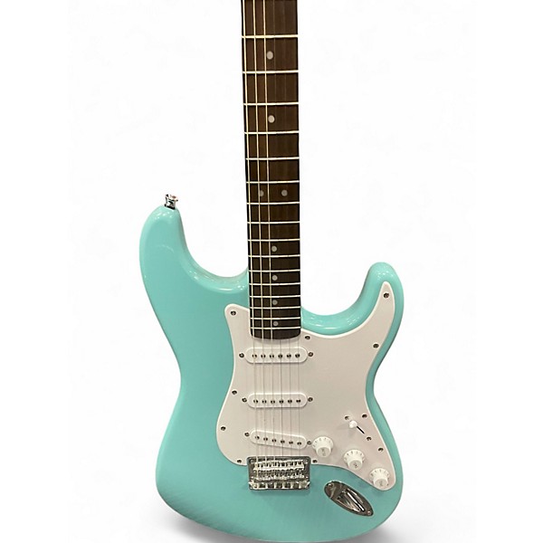 Used Squier Bullet Stratocaster Blue Solid Body Electric Guitar
