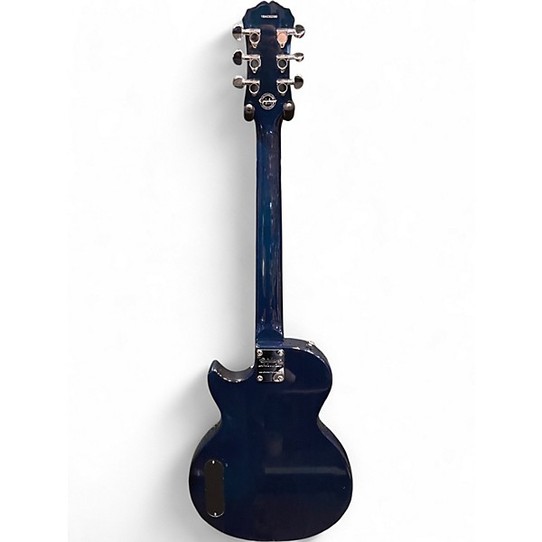 Used Epiphone Les Paul Junior Single Cut Blue Burst Solid Body Electric Guitar