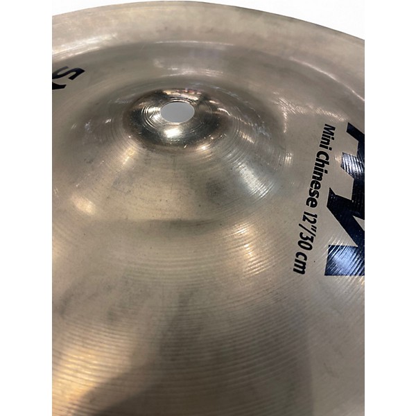 Used SABIAN 12in AAX Mini China Brilliant Cymbal