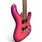 Used Schecter Guitar Research C6 Plus Magenta Solid Body Electric Guitar