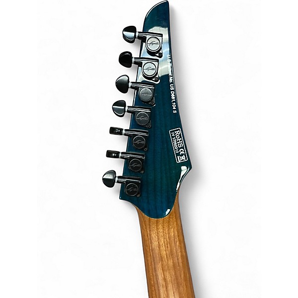 Used Legator ninja 7 aqua burst Solid Body Electric Guitar
