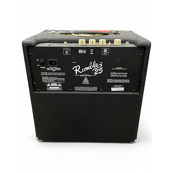 Used Fender Rumble 25 25W 1x8 Bass Combo Amp