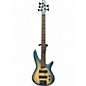 Used Ibanez SR605 5 String Blue Burst Electric Bass Guitar thumbnail
