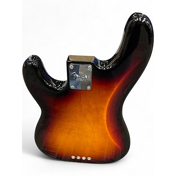 Used Fender American Standard Precision Bass 3 Color Sunburst Electric Bass Guitar