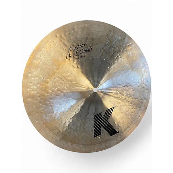 Used Zildjian 16in K Custom Dark Crash Cymbal