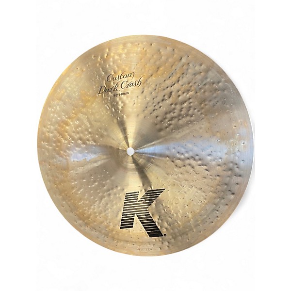 Used Zildjian 16in K Custom Dark Crash Cymbal