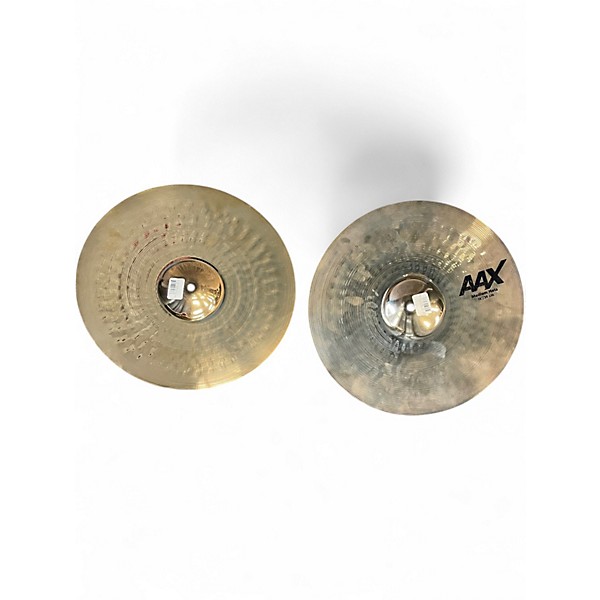 Used SABIAN 14in AAX Medium High Hat Pair Cymbal