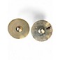 Used SABIAN 14in AAX Medium High Hat Pair Cymbal