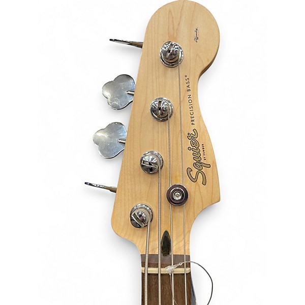 Used Squier Affinity Precision Bass Black Electric Bass Guitar