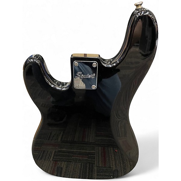 Used Squier Affinity Precision Bass Black Electric Bass Guitar