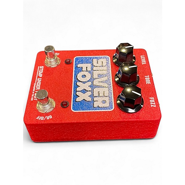 Used Stomp Under Foot Silver Foxx Effect Pedal