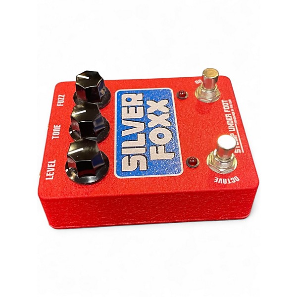 Used Stomp Under Foot Silver Foxx Effect Pedal