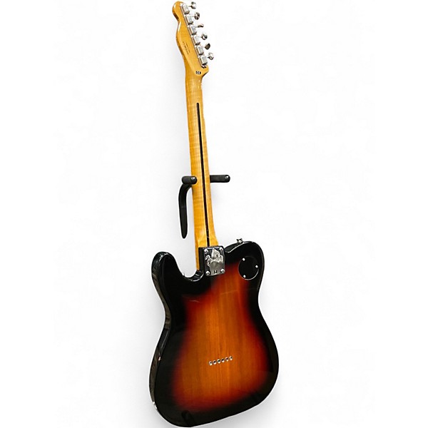 Used Fender Modern Player Telecaster Thinline Deluxe Sunburst Hollow Body Electric Guitar