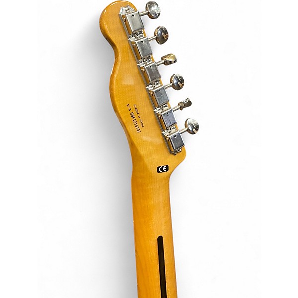 Used Fender Modern Player Telecaster Thinline Deluxe Sunburst Hollow Body Electric Guitar