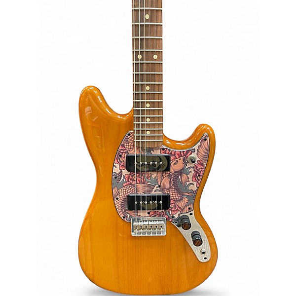Used Fender Mustang 90 AGED NATURAL  Solid Body Electric Guitar