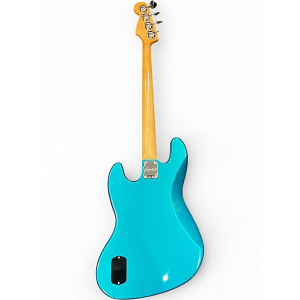 Used Squier CLASSIC VIBE ACTIVE J Ocean Turquoise Electric Bass Guitar