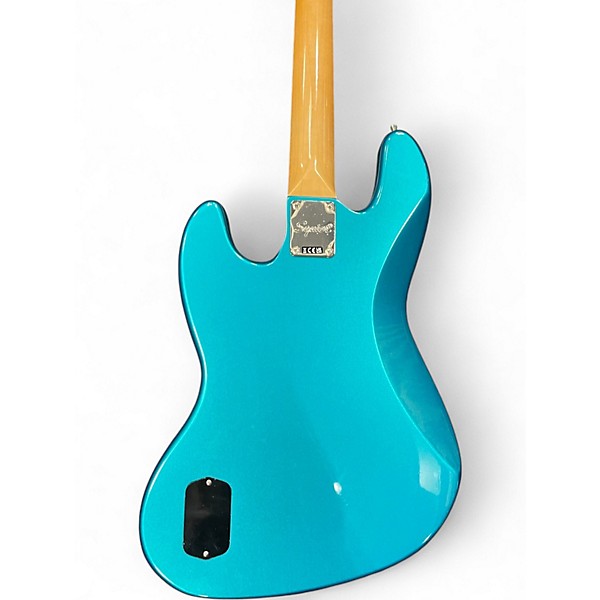 Used Squier CLASSIC VIBE ACTIVE J Ocean Turquoise Electric Bass Guitar
