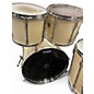 Used Pearl 5 Piece Export Antique White Drum Kit