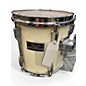 Used Pearl 10X10 Export Series Mounted  Tom Antique White Drum