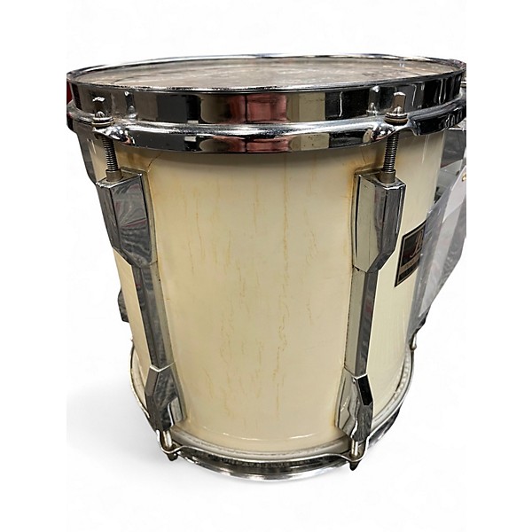 Used Pearl 10X10 Export Series Mounted  Tom Antique White Drum