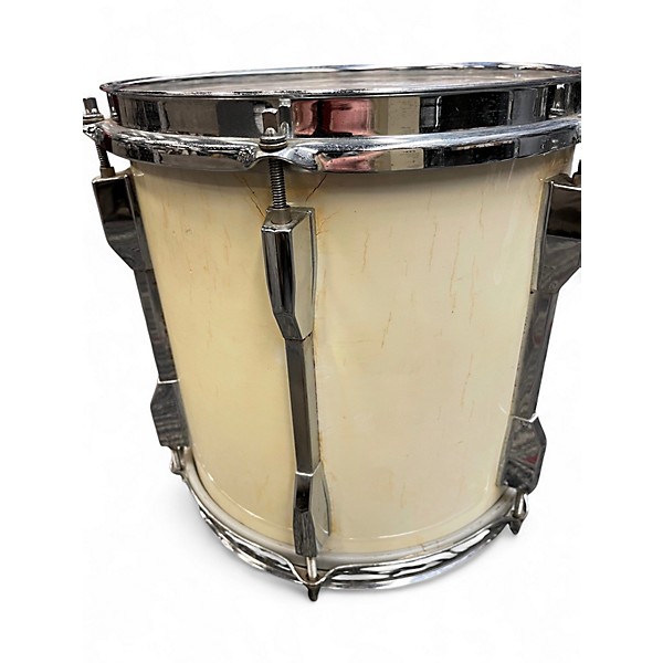 Used Pearl 10X10 Export Series Mounted  Tom Antique White Drum