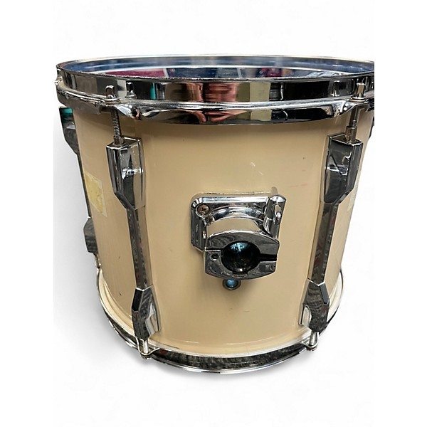 Used Pearl 12x10 Export Series Mounted  Tom Antique White Drum