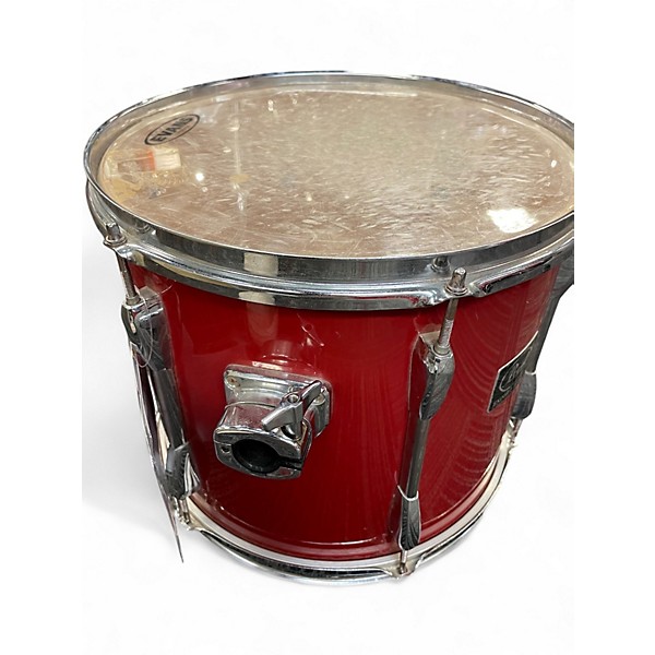 Used Pearl 13X11 Export Series Mounted  Tom Red Drum