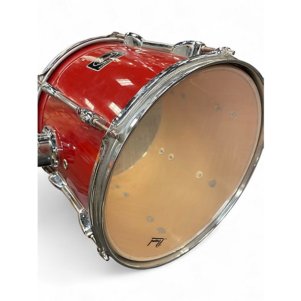 Used Pearl 13X11 Export Series Mounted  Tom Red Drum