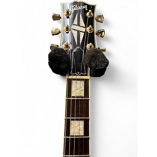 Used Gibson Les Paul Custom Lite Black and Gold Solid Body Electric Guitar