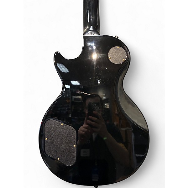 Used Gibson Les Paul Custom Lite Black and Gold Solid Body Electric Guitar