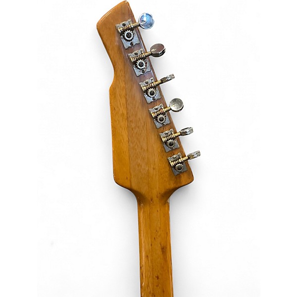 Vintage 1960s Teisco WG-4L Red Solid Body Electric Guitar